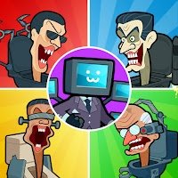 Merge War: Skibydy vs Kamera cho Android
